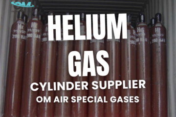 Helium Gas Cylinder Supplier in Delhi NCR - Om Air Special Gases